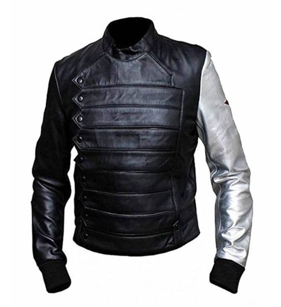 Sebastian Stan Green Leather Jacket
